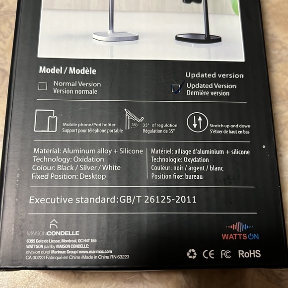 Useful stand for any cell phone or iPad / tablet - Picture 7 of 7